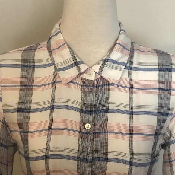 Revolve Clothing 'Soft Joie' Plaid Button Down - Picture 3 of 12